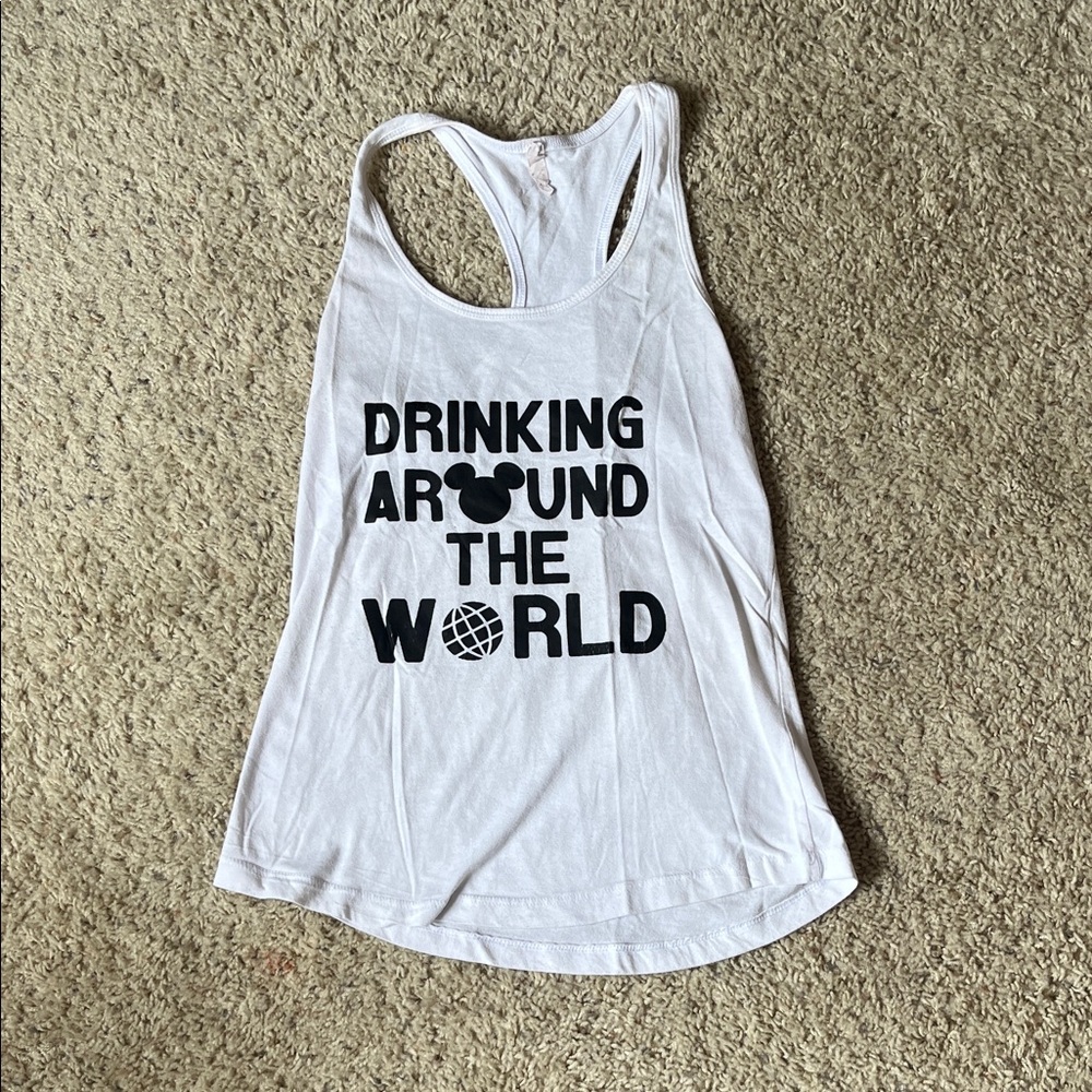 Disney Epcot drinking around the world tank top